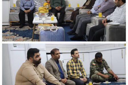 دیدار با خانواده شهیده یوسفی از شهدای حله