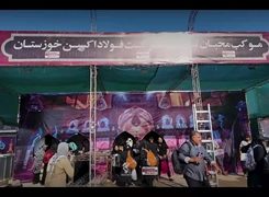 بازدید مدیرعامل شرکت فولاد اکسین خوزستان از موکب در اربعین حسینی