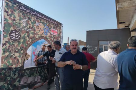 ایستگاه صلواتی به مناسبت فرارسیدن « میلاد پیامبر اکرم ( ص ) و فرزند بزرگوارشان امام جعفر صادق ( ع ) و آغاز هفته دفاع مقدس »