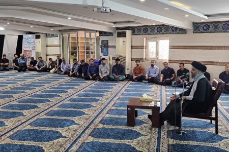 مراسم زیارت عاشورا به مناسبت هفته دفاع مقدس