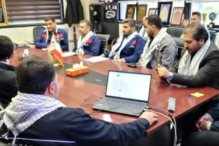دیدار مدیر عامل شرکت با شورا و فرمانده بسیج شرکت به مناسبت هفته بسیج