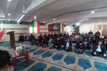 برگزاری مراسم به مناسبت سالگرد شهید سپهبد حاج قاسم سلیمانی و اولین سالگرد شهید گمنام در هفته مقاومت