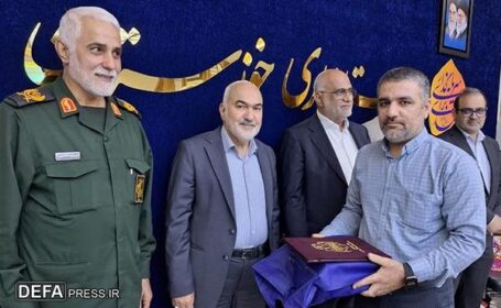 تجلیل از فعالان حوزه دفاع مقدس در خوزستان+ تصاویر
