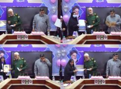 جشن شادی و آئین تکریم و تجلیل جمعی از دختران، خواهران و مادران شهدای خوزستان